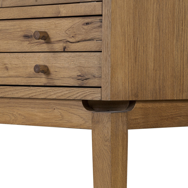 Bergstrom Display Cabinet, Light Brown