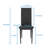 6 - Person Glass Top Four Leg Dining Set