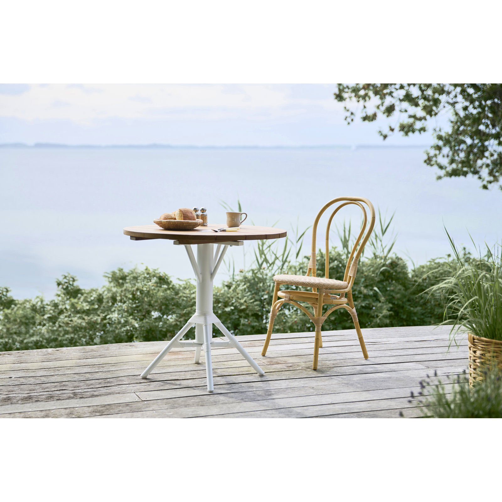 Wicker Patio Dining Side Chair