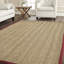 Tapis en lattes de bambou / brun / brun clair / rouge-374585668