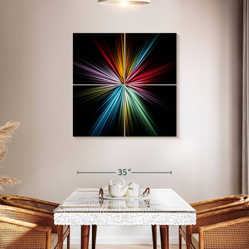 Avery Radial Rainbow, H 38 po x l 38 po