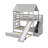 Twin Over Twin Bunk Bed With Trundle-1479920961