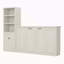 Lit escamotable horizontal simple avec 1 tablette de rangement latérale, lit escamotable, armoire pliante, meuble peu encombrant pour chambre d'amis polyvalente, bureau personnel