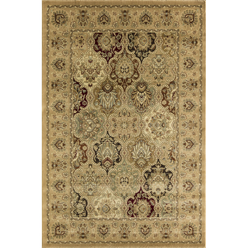 Gloucester Gilded Loom Oriental Panel Area Rug, Rectangle 5'3" x 7'10"