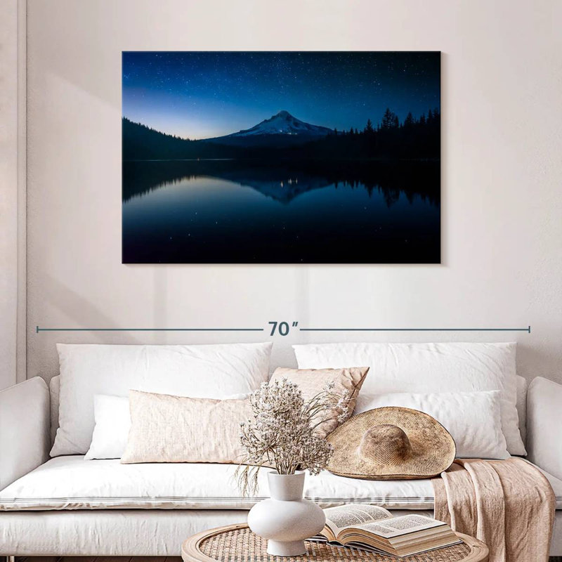 Alvord Mount Hood Nightscape, 30" H x 45" W