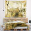 Paysage urbain abstrait paris tapisserie-28485749