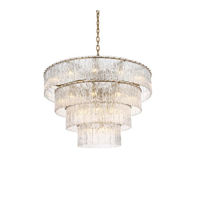 Lustre en verre 40 pouces Intisar