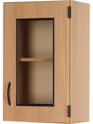 Science 2 Compartment Manufactured Wood Classroom Cabinet