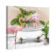 «Bathaign Flamingo DUO», impression sur toile tendue-77393342