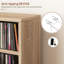 Ermanno 88.5cm H x 21cm W Standard Bookcase-301650798