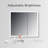 LED Medicine Cabinet - Lighted Mirror with Adjustable Brightness, Defogger, Soft Close, Storage Shelves, Recessed or Surface Mount Modern Bathroom Storage Cabinet-111611559