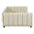 Queen Size & Twin XL Size Upholstered Platform Bed, Mother & Child Bed, PU Leather-574206898
