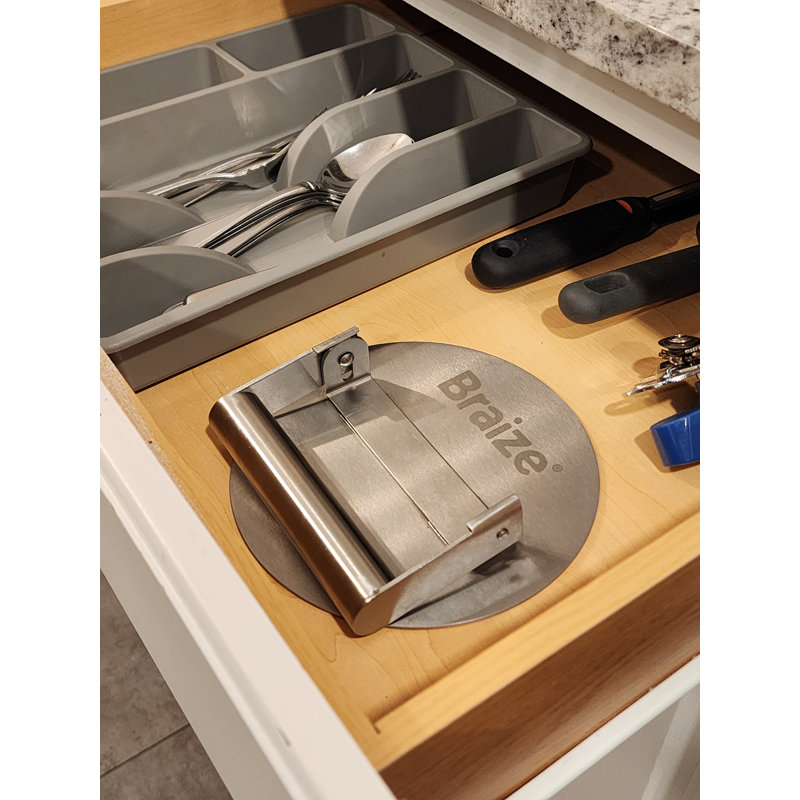 Burger Press w/ Folding Handle 50sq