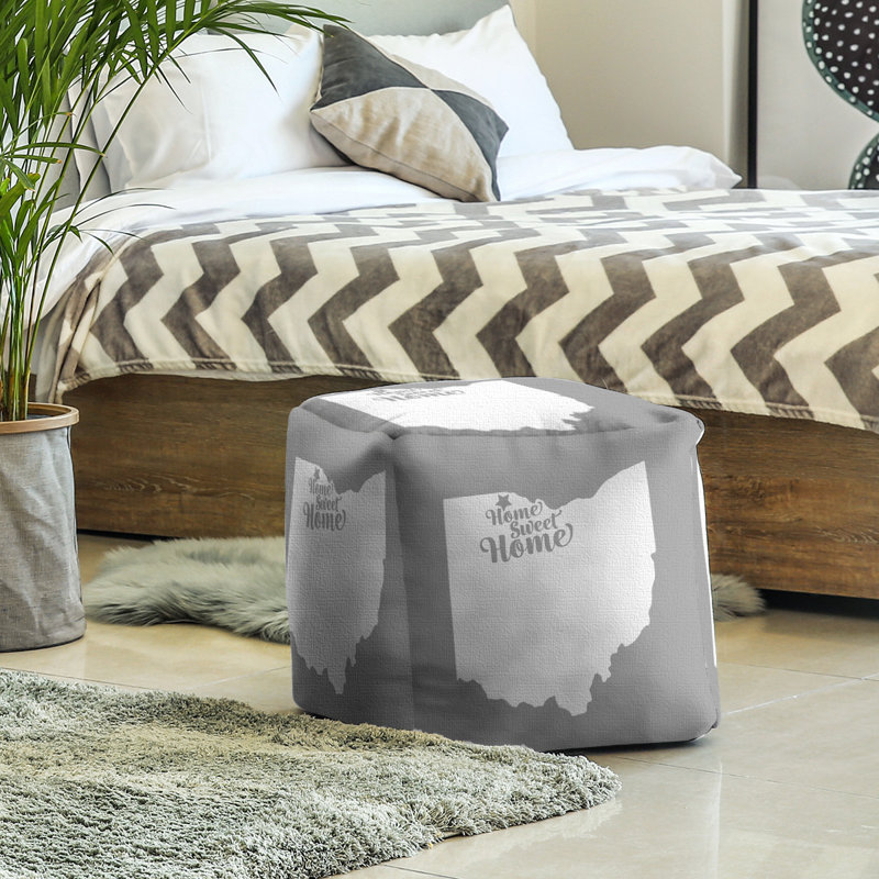 Repose-pieds à cubes toledo the home, Gris