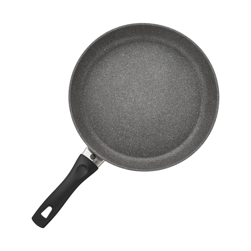 Gray Aluminum Nonstick Ceramic Coating Fry Pan Set