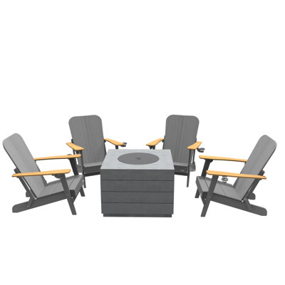 Chaise Adirondack d'extérieur Breianna