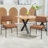 Estruch Tufted Metal Side Chair Dining Chair