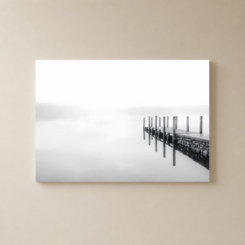 Vers la brume par Alan Copson - Impression sur toile, H 40 po x l 60 po, Wrapped Canvas, Does Not Apply
