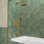 High Pressure Shower System with Pressure Balance Valve & Tub Spout