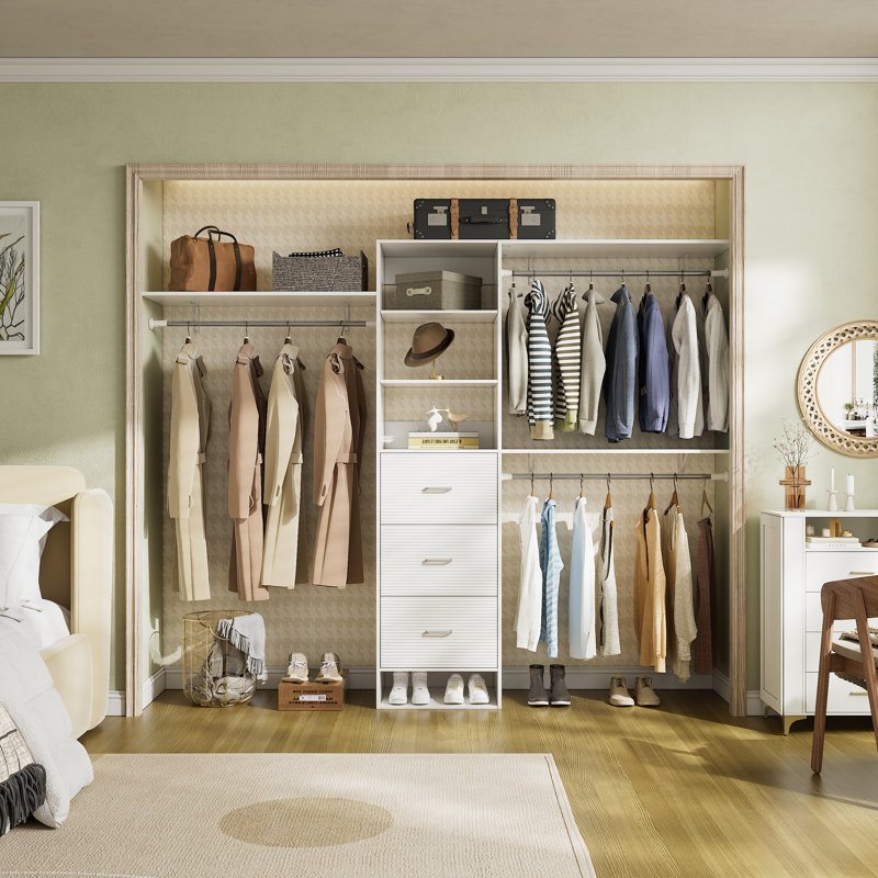 57.9'' - 95.7'' Closet System