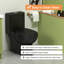 Toilette allongée une pièce avec siège compact 17 po ADA Comfort-116567363