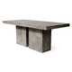 Perpetual 79'' Stone Outdoor Dining Table