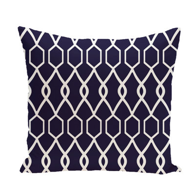 Geometric Reversible Throw Pillow