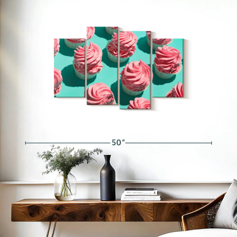 Yarlin Crazy For Cupcakes, H 22 po x l 36 po