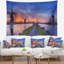 Tapisserie panorama abstract eoliennes-28495542