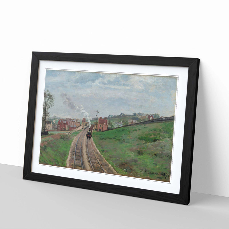 Camille Pissarro - Single Picture Frame Painting, Black