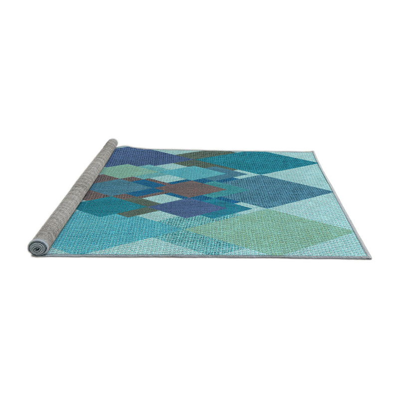 Geometric Indoor Rug, Runner 2' x 5'