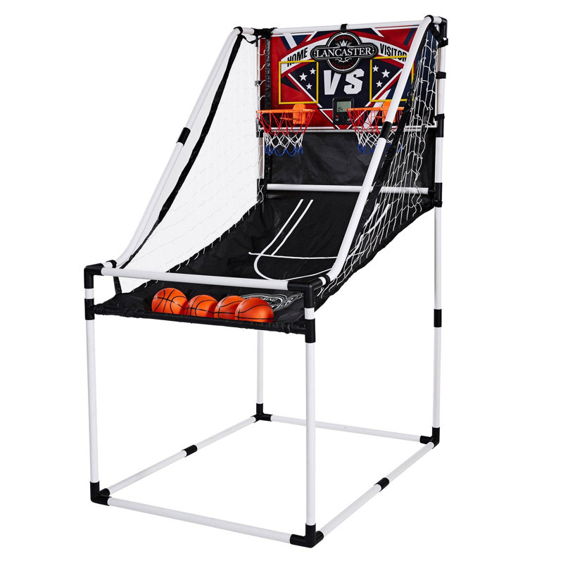 Lancaster Gaming 2 Player Basketball Arcade Game with 1 Games Included