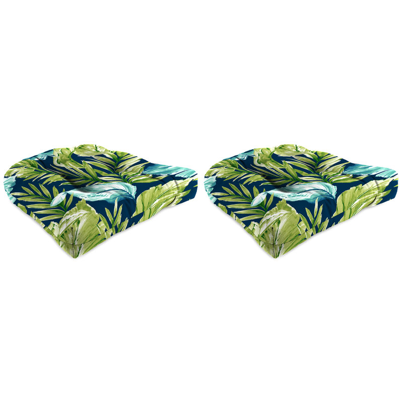 Outdoor Wicker Seat Cushion, Zealand Capri