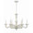 Abagail 6 - Light Candle Style Classic Chandelier-20319688