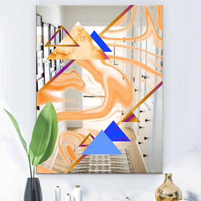 Miroir d'appoint triangulaire