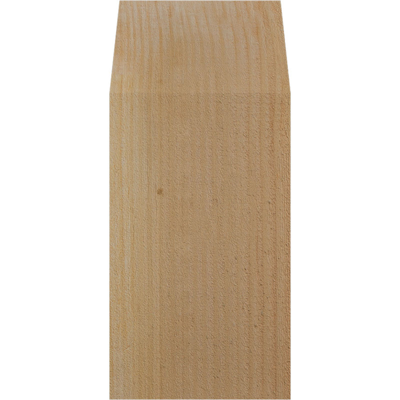 Attelle de genou traditionnelle, Douglas (sciage brut), H 14 po x l 6 po x P 6 po