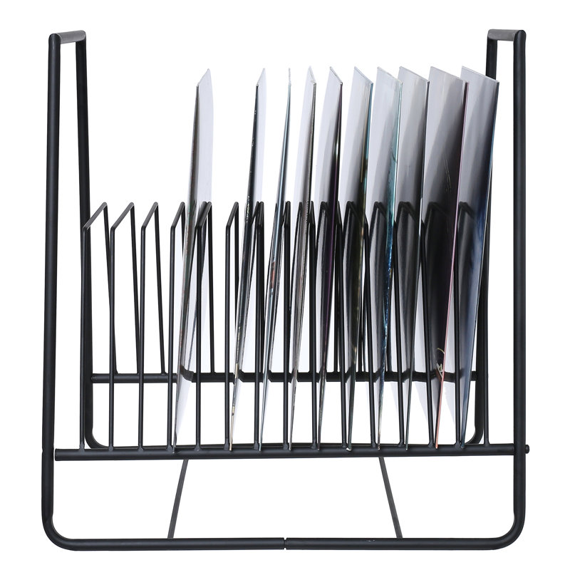 Metal 17.12cm H Media Shelves