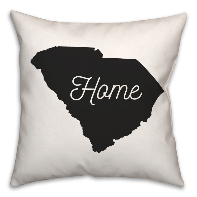 Throw Pillow, South Carolina
