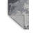 Machine Washable Space Gray Area Rug
