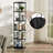 360° Rotating Bookcase, Storage And Display Spinning Corner Bookshelf For Home Office And Living Room-362749864-362749861