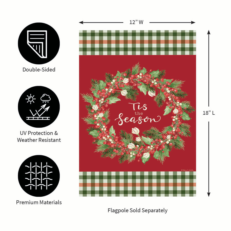 Drapeau de jardin Tis the Season