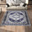 Chemesh Rectangle Area Rug with Non-Slip Backing-713178844-713138785