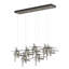 Tura 7-Light Glass Rectangular Pendant-71882333-71882329-79320072