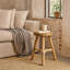 Marquise Solid Wood Accent Stool-1832867840