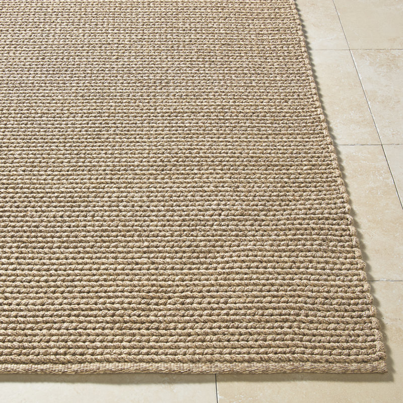 Tapis tissé à la main Chrispin, Rectangle 6 pi x 9 pi
