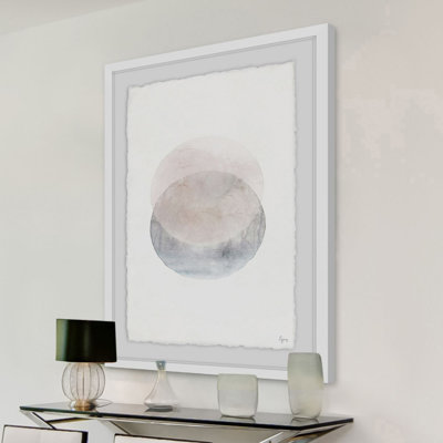 « two sphères »-cadre photo imprimé sur papier