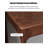 Light Luxury Black Walnut Desk-781463939
