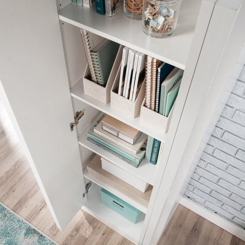 Merton Hall 5 - Shelf Storage Cabinet, White