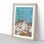 Power of Love in Abstract - Framed Print-55767954-55767957