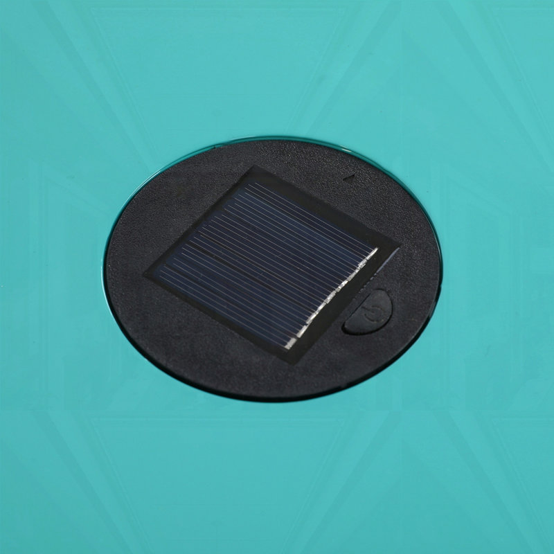 Table d'appoint avec lumière solaire intégrée, Sarcelle